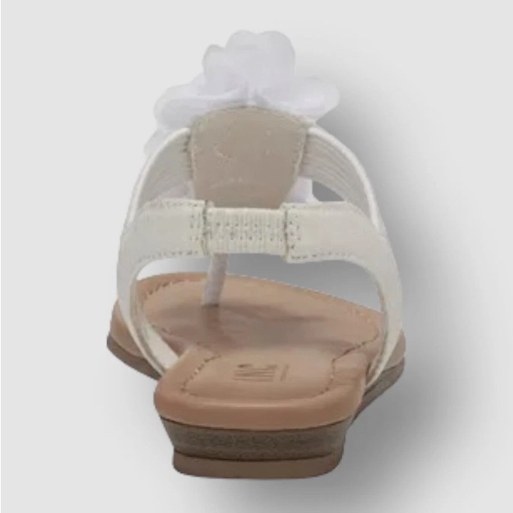 I.N.C. INTERNATIONAL CONCEPTS Big Girls Kiara Sandal White Size 4 - Picture 3 of 6